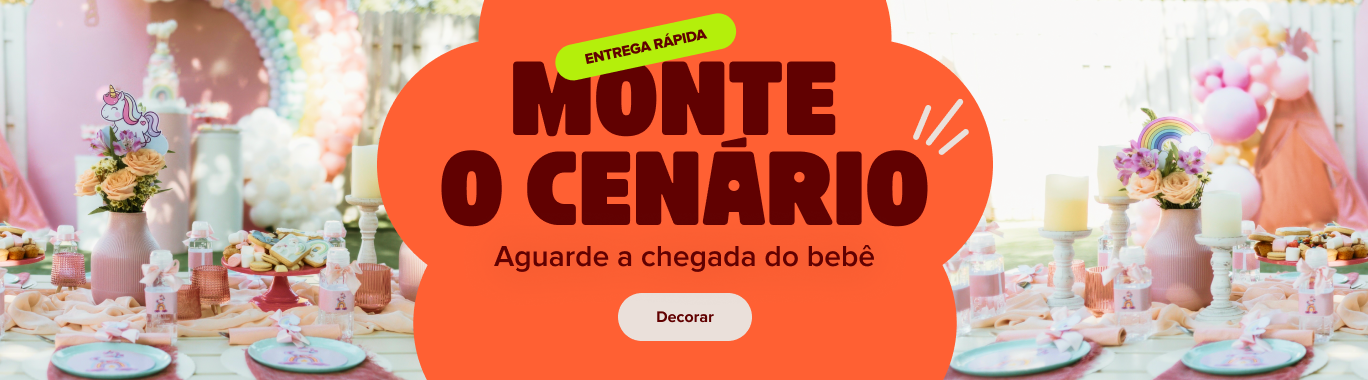 Banner de cha de bebe